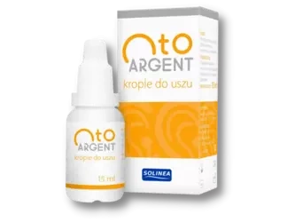 Otoargent krople do uszu, 15 ml DATA WAŻNOŚCI: 30.04.2026