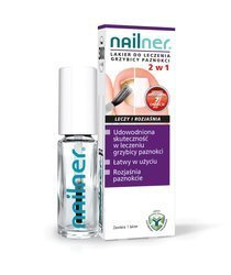 Nailner 2w1 leczniczy lakier do paznokci, 5ml