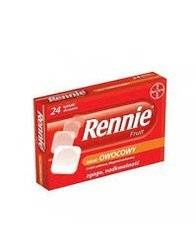 Rennie Fruit x 24 tabl. d/ssania