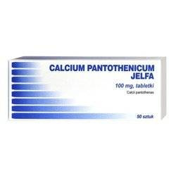 Calcium pantothenicum, 50 tabletek