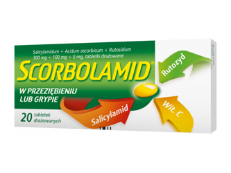 Scorbolamid, 20 tabletek drażowanych