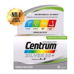 Centrum SILVER 50+, 30 tabletek