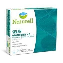 NATURELL Selen organiczny +E, 60 tabletek do ssania
