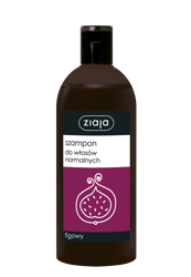 ZIAJA Szampon do włosów normalnych figowy, 500 ml