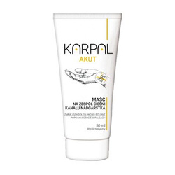 Karpal Akut, maść na zespół cieśni kanału nadgarstka, 50 ml DATA WAŻNOSCI: DO MAJA 2028