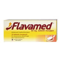 Flavamed 60 mg, 10 tabletek musujących