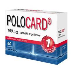 Polocard 150 mg, 60 tabletek