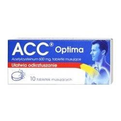 ACC OPTIMA, 10 tabletek musujących