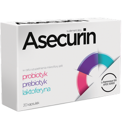 Asecurin, 20 kapsułek