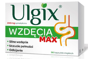 Ulgix Wzdęcia Max, 30 kapsułek