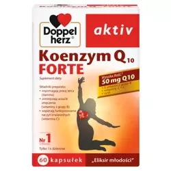 Doppelherz Aktiv Koenzym Q10 Forte, 60 kapsułek