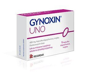 Gynoxin UNO 600 mg, 1 globulka  !!!  ORYGINAŁ !!! DATA WAŻNOSCI: 31.01.2027