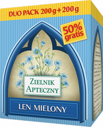 Len mielony DUOPACK 200g + 200g