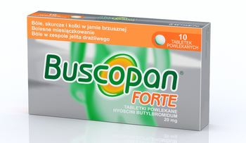 Buscopan Forte 20 mg, 10 tabletek