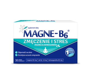 MagneB6 zmęczenie i stres, 30 tabletek