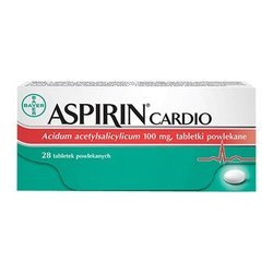Aspirin CARDIO,  28 tabletek