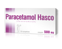 HASCO Paracetamol 500 mg, 10 czopków