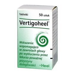 HEEL Vertigoheel, 50 tabletek