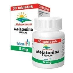 Melatonina 5 mg, 30 tabletek