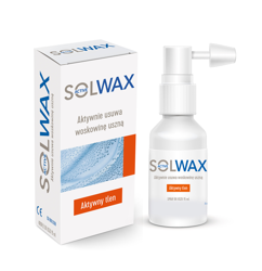 Solwax Active aerozol do uszu, 15 ml