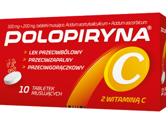 Polopiryna C, 10 tabletek musujących