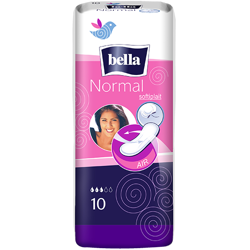 BELLA NORMAL Air Softiplait podpaski bez skrzydełek, 10 sztuk
