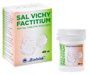 Sal Vichy Factitium, 40 tabletek musujących