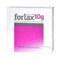 Forlax 10 g.x 10 sasz.