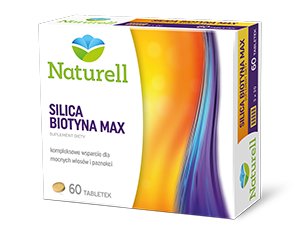 NATURELL Silica Biotyna Max, 60 tabletek