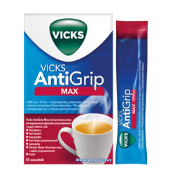 Vicks AntiGrip Max  10 sasz.