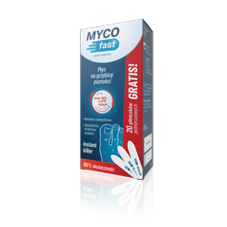 MYCOfast płyn na grzybicę paznokci 5ml + 20 pilniczków jednorazowych