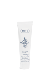 ZIAJA krem do rąk z proteinami jedwabiu, 100 ml