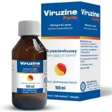 Viruzine Forte 500 mg/5 ml syrop 100ml DATA WAZNOŚCI: 31.01.2026 !!!