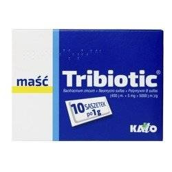 Tribiotic maść, 10 saszetek po 1g