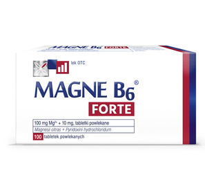 MagneB6 Forte, 100 tabletek