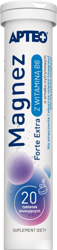 Magnez Forte Extra z witaminą B6, 20 tabletek musujących o smaku cytrynowym