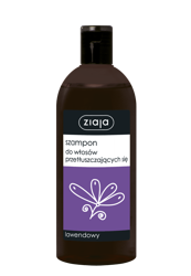 ZIAJA Szampon do włosów przetłuszczających lawendowy, 500 ml