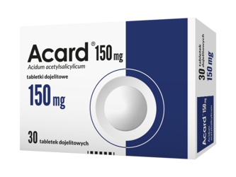 Acard 150 mg, 30 tabletek