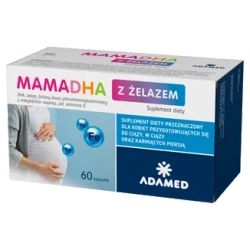 MamaDHA z Żelazem, kapsułki, 60 szt.