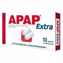 Apap Extra, 10 tabletek