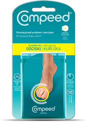 COMPEED plastry na odciski między palcami, 10 sztuk