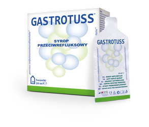 Gastrotuss syrop przeciwrefluksowy, 20 saszetek a 20 ml