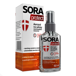 SORA PROTECT aerozol na włosy, 50 ml