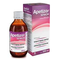 APETIZER SENIOR Syrop malinowo-porzeczkowy, 100 ml