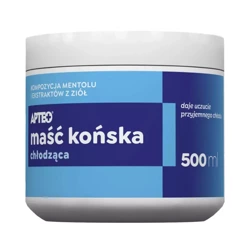 APTEO CARE MAŚĆ KOŃSKA CHŁODZĄCA W ŻELU DO MASAŻU 500ML